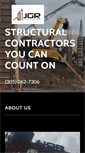Mobile Screenshot of jgrconstruction.com